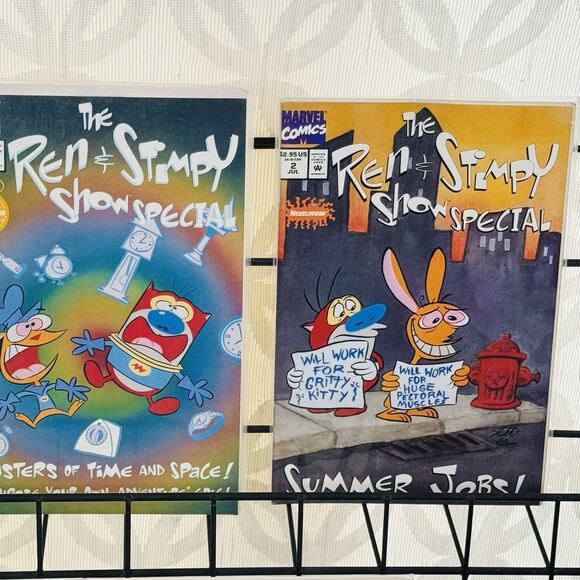 5 Ren & Stimpy Special Lot Show Special 2-3, Holiday, Radio Daze & Eenteractive - Picture 5 of 5